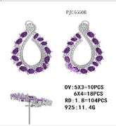 Sterling Silver Semi Mount Earrings Setting Oval OV 6X4mm - Syzjewelry